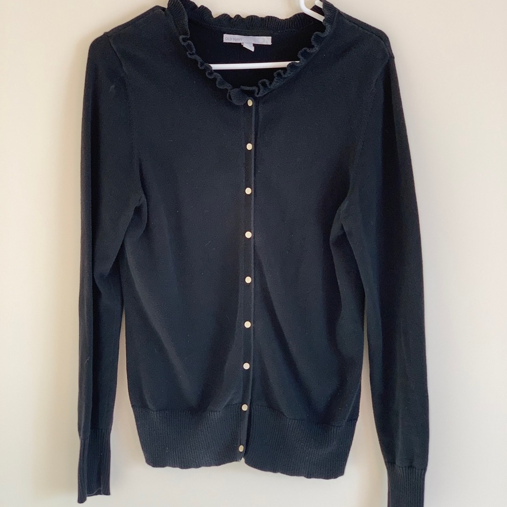 Ruffle Neck Sweater
